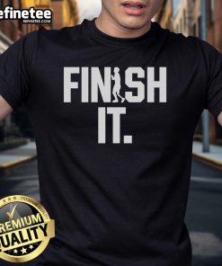 Nice Syd Wingold Finish It T-Shirt featuring bold graphics and a stylish design, perfect for casual wear and fashion enthusiasts.