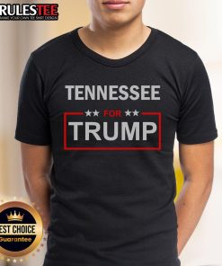 Nice Tennessee For Trump T-Shirt featuring bold graphics and vibrant colors, perfect for showing support in Tennessee.