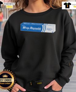 Cozy Nice That's A Wrap Reynolds sweatshirt in soft fabric, perfect for casual wear and stylish layering.