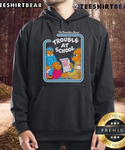 Cozy Nice The Berenstain Bears Trouble At School Hoodie featuring colorful graphics and a comfortable fit for kids.