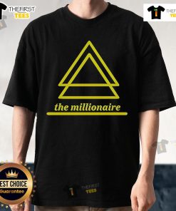 Nice The Millionaire Triangle T-Shirt featuring a stylish design, perfect for fashion enthusiasts and tourists.