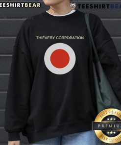 Nice Thievery Corporation Richest Man In Babylon sweatshirt featuring stylish design and comfortable fit for music fans.