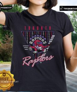 Nice Toronto Raptors Final Seconds Ladies Tee featuring vibrant team colors and logo, perfect for Raptors fans.