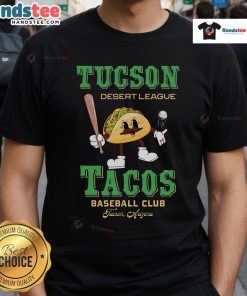 Nice Tucson Tacos retro minor league baseball team t-shirt featuring vibrant graphics and classic design.