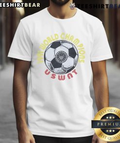 Nice USWNT 1991 World Champions T-Shirt featuring vintage design celebrating the women's soccer team's historic victory.