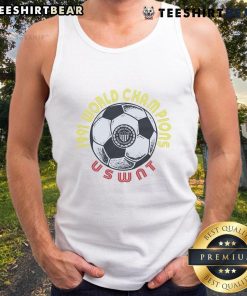 Nice USWNT 1991 World Champions tank top featuring vibrant team colors and iconic logo, perfect for soccer fans.