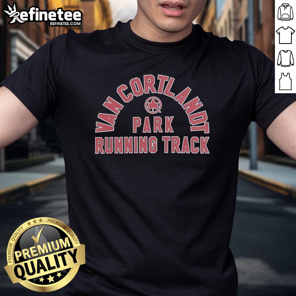 Nice Van Cortlandt Park Running Track T Shirt Nice Van Cortlandt Park running track T-shirt featuring a vibrant design, perfect for athletes and park enthusiasts.
