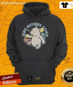 Alt Text: Cozy 'Nice Winnie The Pooh Zero Bothers Given Hoodie' featuring a playful design and vibrant colors for casual wear.