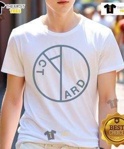 Stylish Nice Yard Act logo t-shirt featuring vibrant design, perfect for fans of the band and casual wear enthusiasts.