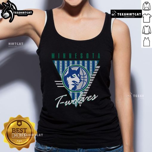 Official Minnesota Timberwolves Final Seconds Tank Top featuring team colors and logo, perfect for fans and summer wear.
