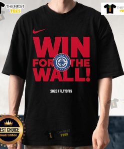Alt Text: Official NBA Playoffs Win Los Angeles Clippers Logo 2025 T-Shirt showcasing team spirit and playoff excitement.