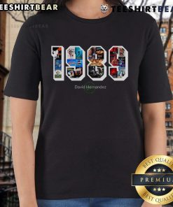 Official 1989 David Hernandez Special Edition Classic Ladies Tee in stylish design and comfortable fit for fans.