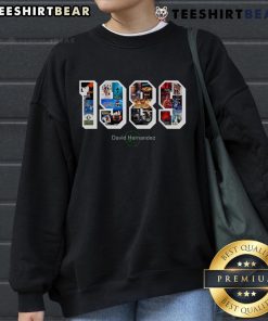 Official 1989 David Hernandez Special Edition Classic Sweatshirt in stylish design, perfect for vintage fashion lovers.