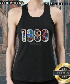 Official 1989 David Hernandez Special Edition Classic Tank Top featuring vibrant design and comfortable fit for fans.