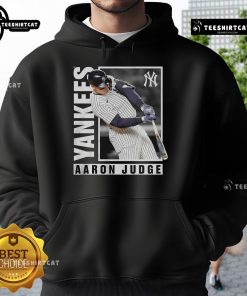 Official Aaron Judge New York Yankees hoodie featuring MLB star during hot streak, perfect for baseball fans.