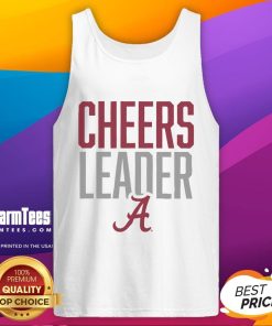 Official Alabama Crimson Tide Cheers Leader Tank Top in vibrant colors, perfect for game day and showing team spirit.