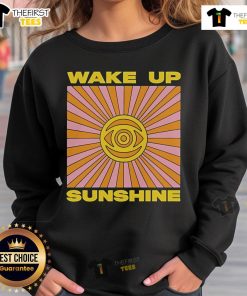 Official All Time Low Forever Wake Up Sunshine Rays Sweatshirt in vibrant colors, perfect for fans of the band.