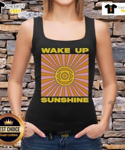 Alt Text: Official All Time Low Forever Wake Up Sunshine Rays Tank Top - vibrant design featuring sun rays and band logo.