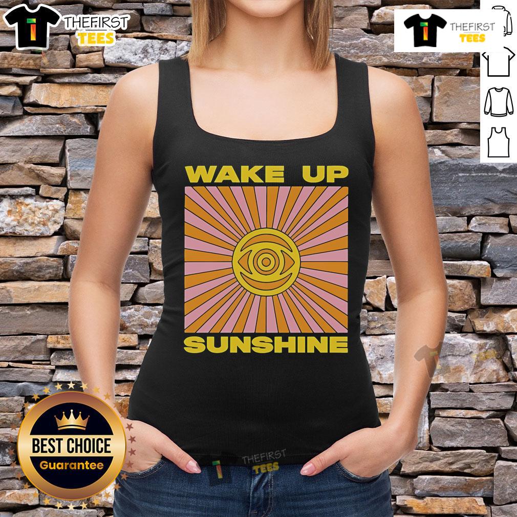 Official All Time Low Forever Wake Up Sunshine Rays Tank Top Alt Text: Official All Time Low Forever Wake Up Sunshine Rays Tank Top - vibrant design featuring sun rays and band logo.
