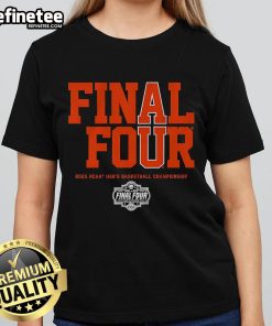 Official AU Final Four Auburn Tigers Basketball Ladies Tee featuring vibrant team colors and logo design.