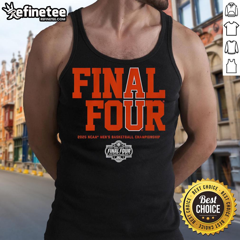 Official Au Final Four Auburn Tigers Basketball Tank Top Alt Text: Official Auburn Tigers Final Four basketball tank top featuring team colors and logo, perfect for fans and athletes.