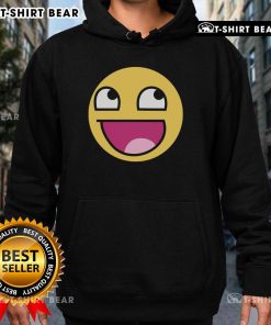 Official Awesome Epic Face Funny Hoodie featuring a vibrant graphic design and comfortable fit for casual wear.