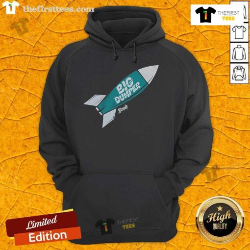 Official Big Dumper Torpedo Bat Hoodie featuring a bold design, perfect for fans and collectors of unique apparel.