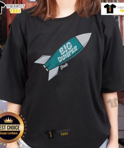 Official Big Dumper Torpedo Bat Ladies Tee showcasing a stylish design for baseball fans, perfect for casual wear.