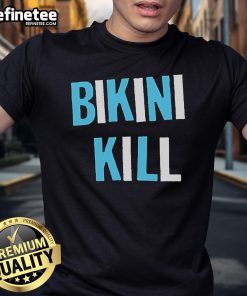 Alt Text: Official Bikini Kill Benefit T-Shirt for Trans Youth Emergency Project featuring bold graphic design and vibrant colors.