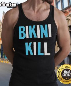 Official Bikini Kill Benefit for Trans Youth Emergency Project tank top showcasing bold design and vibrant colors.
