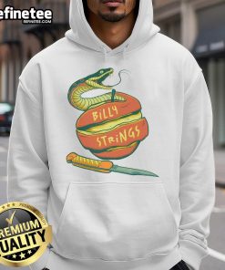 Alt Text: Official Billy Strings Snake Apple 2025 Hoodie featuring vibrant graphics and a comfortable fit for fans.