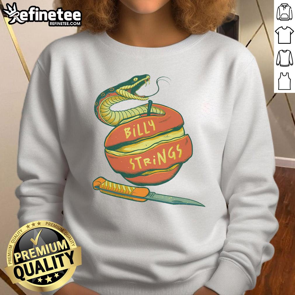 Official Billy Strings Snake Apple 2025 Sweatshirt Official Billy Strings Snake Apple 2025 Sweatshirt featuring vibrant graphics and a cozy design for music fans.
