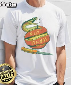 Alt Text: Official Billy Strings Snake Apple 2025 T-Shirt featuring vibrant graphics and a stylish fit for fans.