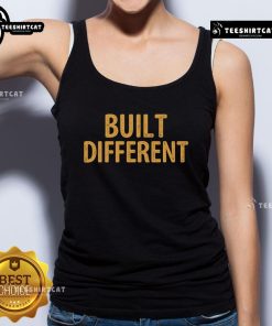 Official Built Different Tank Top in vibrant colors, showcasing a stylish design perfect for casual wear and fitness.