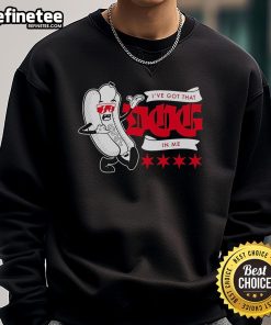 Official C2E2 'I've Got That Dog In Me' sweatshirt featuring a stylish design for fans of pop culture and conventions.