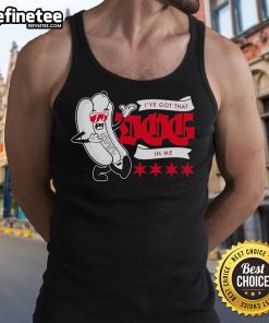 Alt Text: Official C2E2 I've Got That Dog In Me tank top featuring a playful dog graphic, perfect for convention fans.