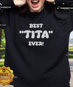 Official Cardinal Tagle Best Tita Ever Sweatshirt with vibrant design, perfect for proud titas and stylish comfort.