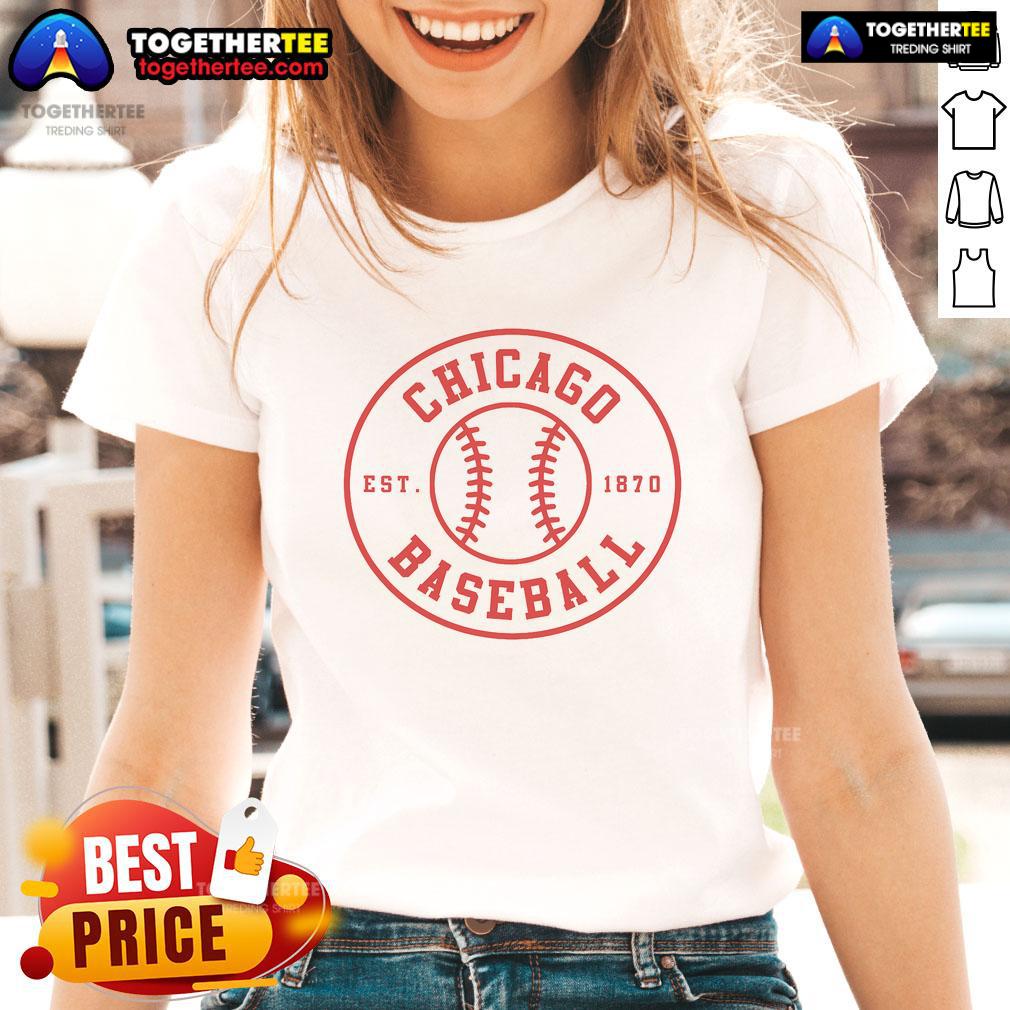 Official Chicago Baseball Seventh Inning Stretch Game Day Ladies Tee Official Chicago Baseball Seventh Inning Stretch Game Day Ladies Tee featuring team logo and stylish design for fans.