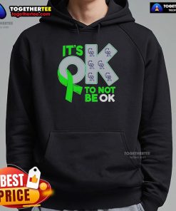 Official Colorado Rockies 'It's Ok To Not Be Ok' hoodie featuring team colors and logo for fans and supporters.
