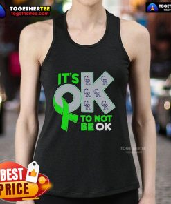 Official Colorado Rockies 'It's Ok To Not Be Ok' tank top featuring team colors and logo, perfect for fans and comfort.