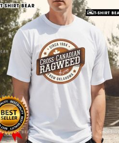 Alt Text: Official Cross Canadian Ragweed 'The Boy From Oklahoma' Concert 2025 T-Shirt featuring vibrant graphics and band logo.