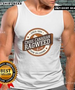 Official Cross Canadian Ragweed 'The Boy From Oklahoma' concert tank top for 2025, featuring stylish design and vibrant colors.