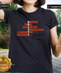 Official Detroit Gritty Names 2025 ladies tee featuring a stylish design for fans of Detroit sports apparel.