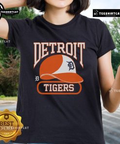 Official Detroit Tigers Homage Ladies Tee featuring a stylish design for female fans of the MLB team.