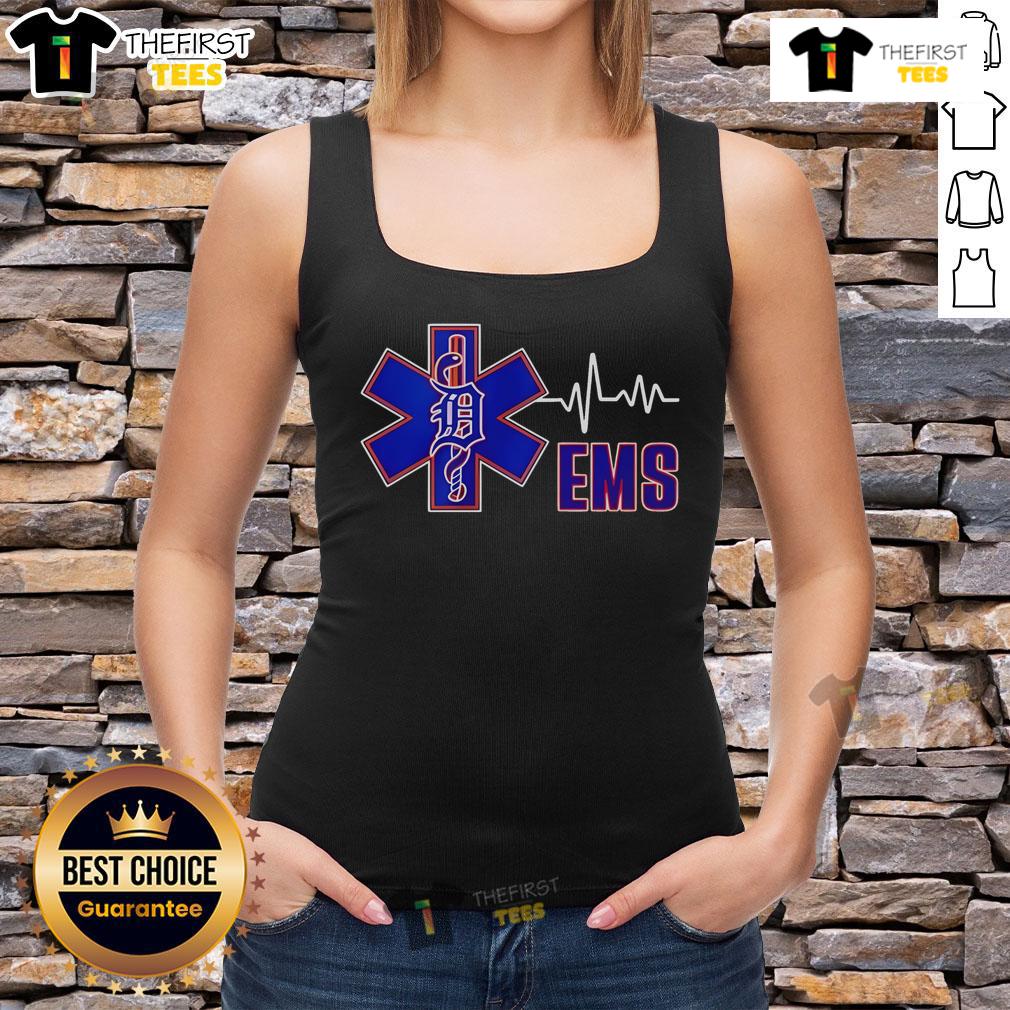 Official Detroit Tigers National Ems Week Tank Top Official Detroit Tigers National EMS Week tank top featuring team colors and logo, perfect for celebrating EMS heroes.