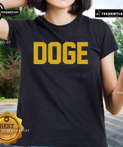 Official DOGE Agent Ladies Tee featuring a stylish design, perfect for fans of the DOGE cryptocurrency.