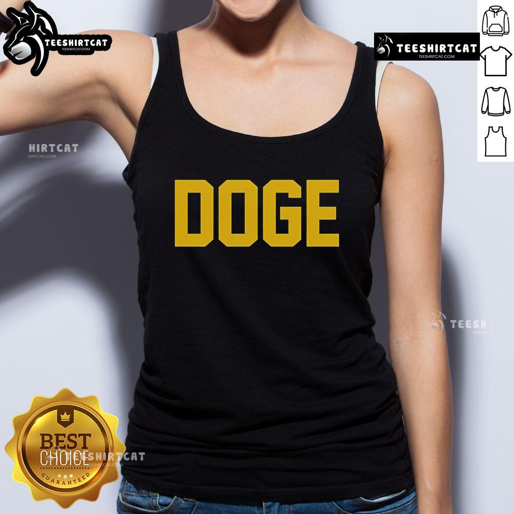 Official Doge Agent Tank Top Official DOGE Agent Tank Top featuring a stylish design, perfect for DOGE fans and casual summer wear.