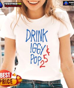 Official Iggy Pop 25 Ladies Tee featuring vibrant graphics and a stylish design for fans of the iconic musician.