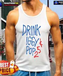 Official Iggy Pop 25 tank top featuring bold graphic design, perfect for fans and music lovers.