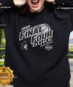 Official Duke Blue Devils Champion 2025 NCAA Men's Basketball Tournament Final Four Sweatshirt, perfect for fans.